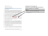 Executive Summary Public-Hearing-9-20-2018.Pdf 2 ES-1 Type of Report