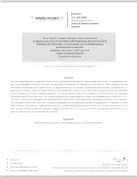 Redalyc. CLADISTIC ANALYSIS of the FAMILY CRYPHAEACEAE (BRYOPHYTA) with EMPHASIS on CRYPHAEA: a STUDY BASED on a COMPREHENSIVE M