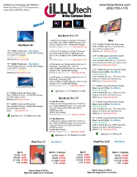 Apple Products and Pricing List