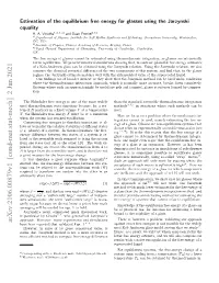 Arxiv:2106.00879V1 [Cond-Mat.Stat-Mech] 2 Jun 2021 Have Been Reported That Validated Eqn