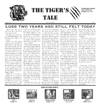 The Tiger's Tale