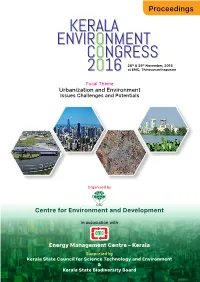 Urbanization and Environment – Issues, Challenges and Potentials