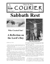 Sabbath Rest