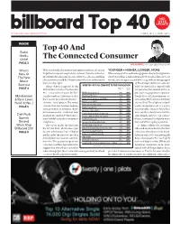 Top 40 UPDATE BILLBOARD.COM/NEWSLETTERS BILLBOARD.BIZ/NEWSLETTER JUNE 6, 2013 | PAGE 1 of 9