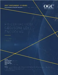Eo Collection Geojson(-Ld) Encoding