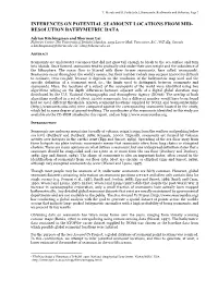 Inferences on Potential Seamount Locations from Mid-Resolution