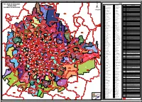 Pin Code Boundaries Overlayed on Bbmp Boundaries