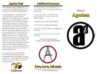 Agorism Day! Additional Resources