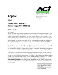 Appeal E-Mail: Act@Act-Intl.Org
