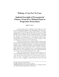 Making a Case for No Case