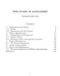 Structures of Randomness