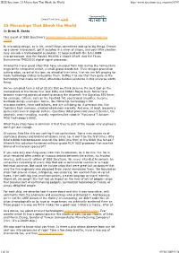 IEEE Spectrum: 25 Microchip