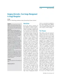 Imaging Informatics: from Image Management to Image Navigation