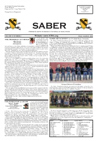 Current Issue of Saber