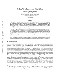 Resilient Virtualized Systems Using Rehype