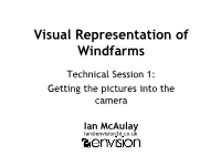 Visual Representation of Windfarms
