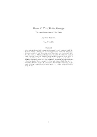 From FLT to Finite Groups