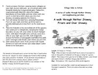 A Walk Through Nether Stowey, Friarn and Over Stowey