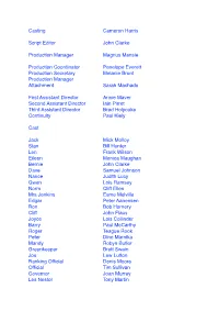 Crackerjack Tail Credits