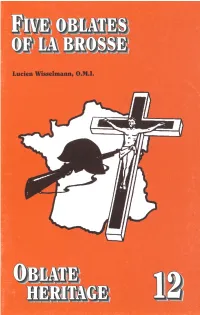 Five Oblates of La Brosse