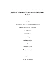 Identification and Characterization of Developmentally