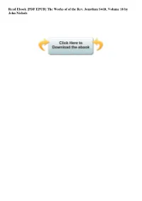 {PDF EPUB} the Works of of the Rev. Jonathan Swift, Volume 18 by John Nichols the Works of the Rev