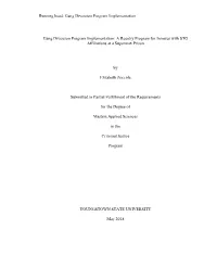 Gang Diversion Program Implementation
