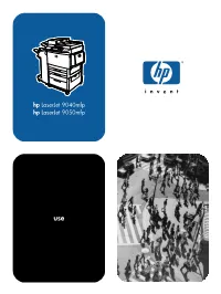 HP Laserjet 9040Mfp/9050Mfp User Guide