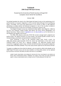Codebook 2006 Chapel Hill Expert Survey
