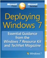 Download Deploying Windows 7, Essential Guidance