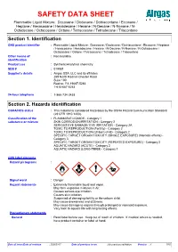 Section 13. Disposal Considerations Disposal Methods : the Generation of Waste Should Be Avoided Or Minimized Wherever Possible