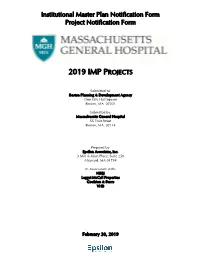 MGH Clinical and Campus Services Building Project-Notification Form