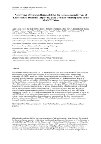 Novel Types of Mutation Responsible for the Dermatosparactic Type of Ehlers-Danlos Syndrome (Type VIIC) and Common Polymorphisms in the ADAMTS2 Gene