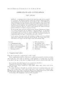 SOBER SPACES and CONTINUATIONS 1. Computational