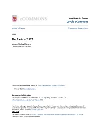 The Panic of 1837