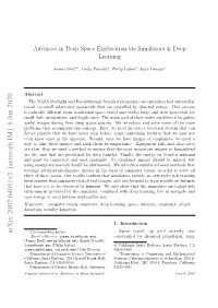 Advances in Deep Space Exploration Via Simulators & Deep Learning