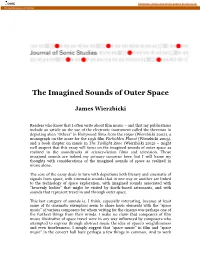 'The Imagined Sounds of Outer Space' (Wierzbicki)