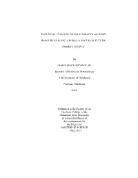 Potential Climate Change Impacts on Wind Resources