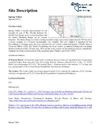 Spring Valley (Updated 2014)