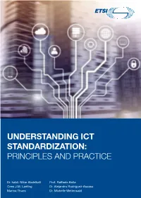 Understanding Ict Standardization: Principles and Practice