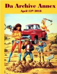 Da Archive Annex Aprilapril 12 12Th 2018Th New Links Will Be Placed Here for a While Before Adding Them to Da Archive