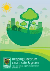 Reporting Environmental Problems