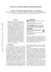 Arxiv:2004.10645V2 [Cs.CL] 5 Oct 2020 the Evidence in Wikipedia
