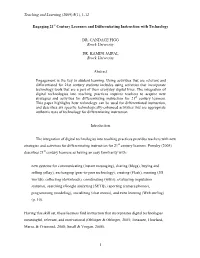 Teaching and Learning (2009) 5(1), 1-12
