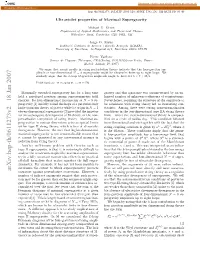 Arxiv:Hep-Th/0611273V2 18 Jan 2007