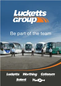 Be Part of the Team Contents