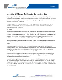 Industrial USB Basics – Bridging the Connectivity Gap