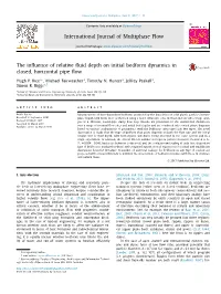 Influence of Relative Fluid Depth on Initial Bedform Dynamics