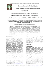 Angiomyolipoma of the Cervix – Report of a Rare Entity