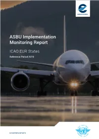 ASBU Implementation Monitoring Report (2019)